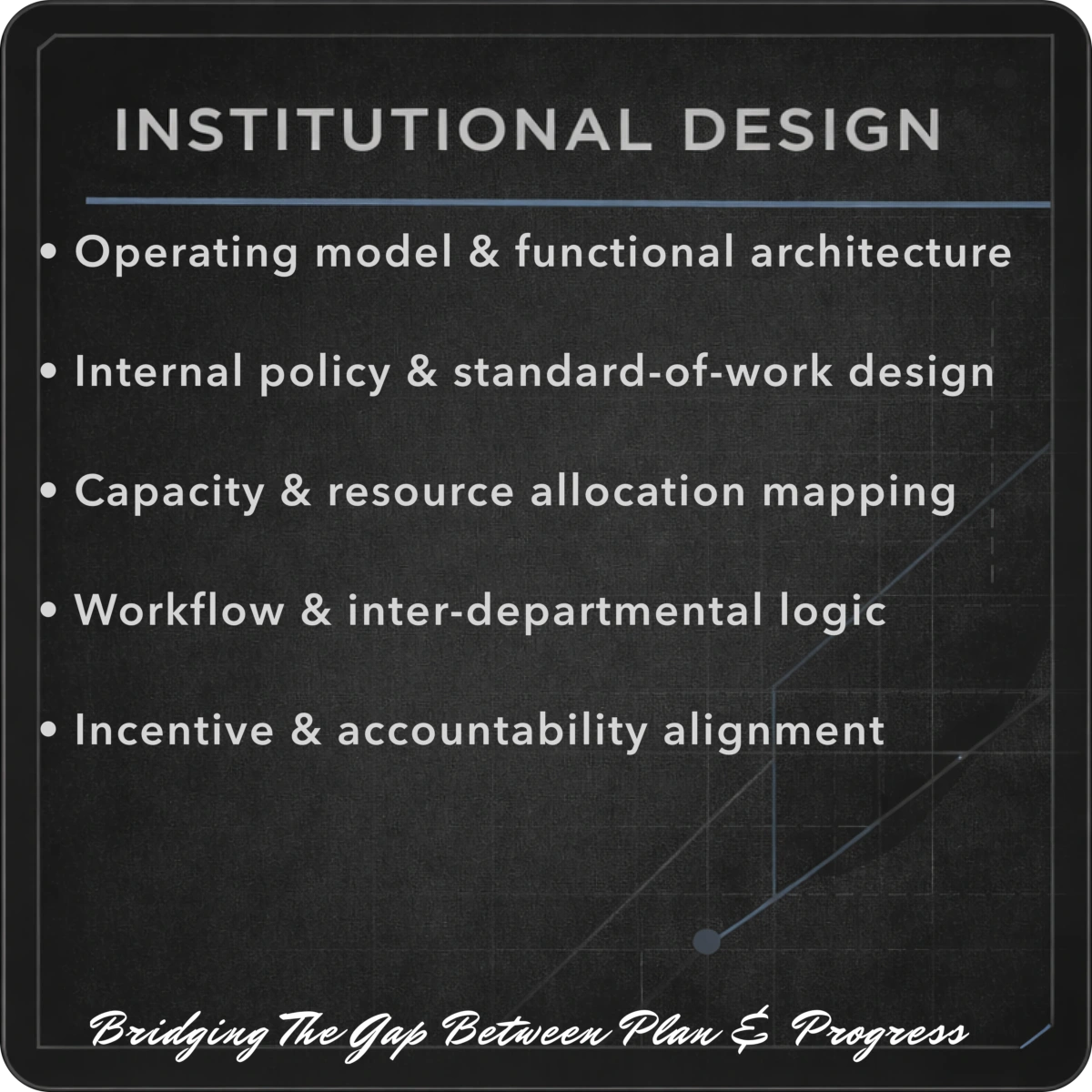 Institutional Design